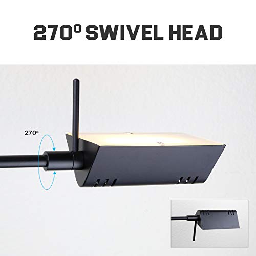 Brook Adjustable Dimmable LED Pharmacy Floor Lamp