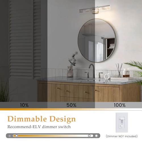 Brushed Nickel Vanity Light for Bathroom