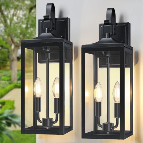 18'' Large Outdoor Wall Lights 2 Packs (2 Count)