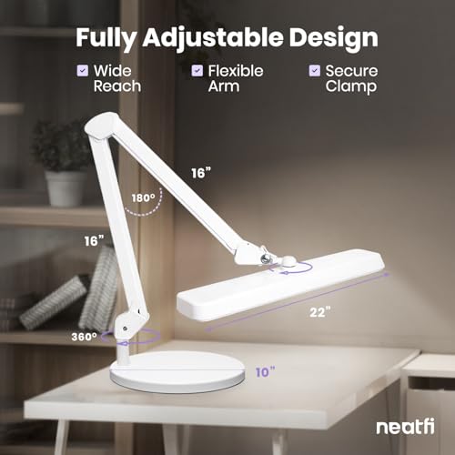 XL 2 500 Lumens 30W LED Task Lamp for Manicure Table
