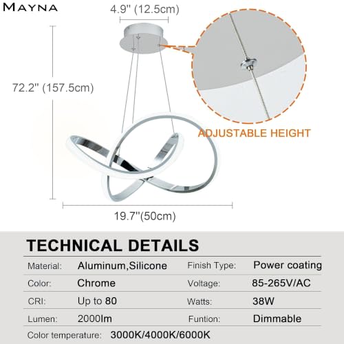 Modern LED Chandelier