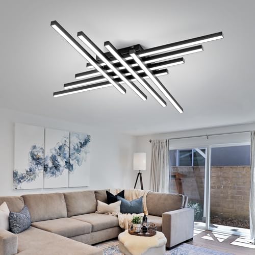 45.7" Modern Ceiling Light with Remote