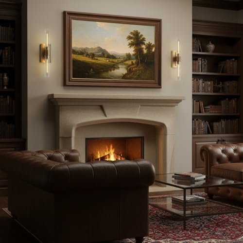 Brass Wall Sconces (2 Count)