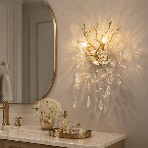 Crystal Wall Sconce