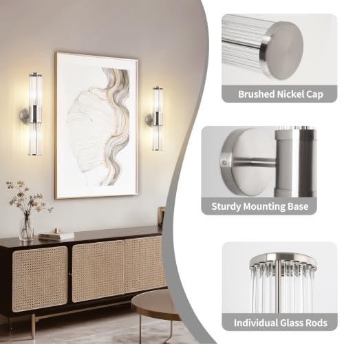 Dual Sconce Vanity Set of 2