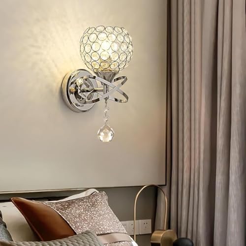 Crystal Wall Sconces Set of Two (2 Count)