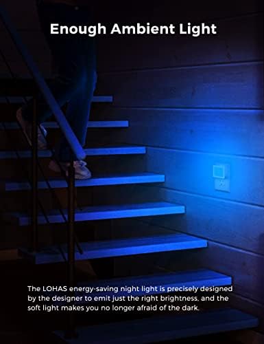 Blue Night Lights Plug into Wall 2 (2 Count)