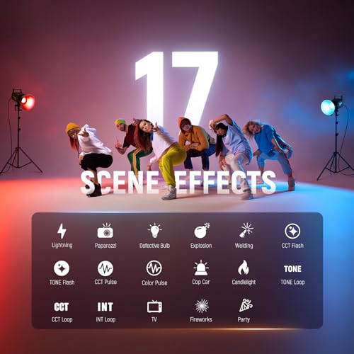 FS150C 130W RGB LED Video Light with App