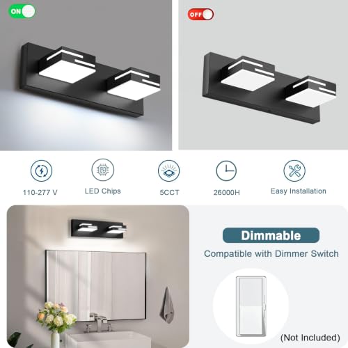 LED Modern Bathroom Vanity Light Fixtures