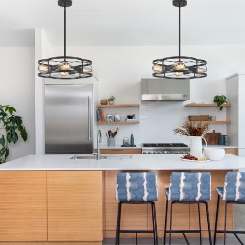 Black Semi Flush Mount Ceiling Lights