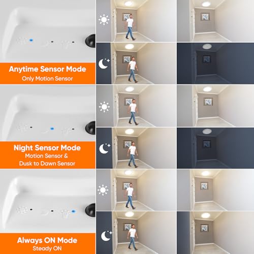 Rechargeable Motion Sensor Ceiling Light