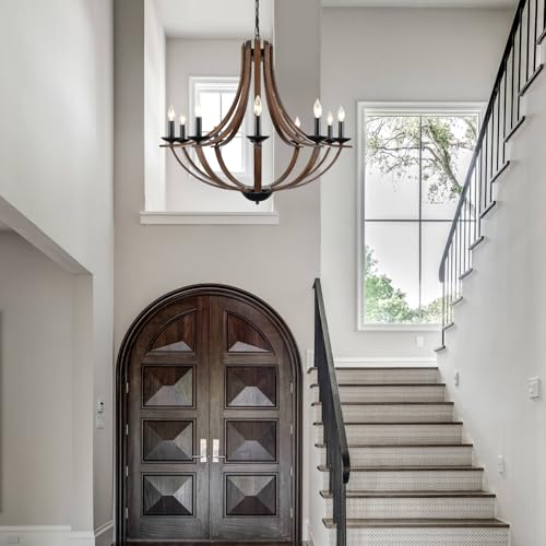 Rustic Chandeliers for Dining Room Light Fixture