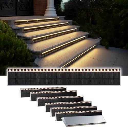 Solar Step Lights Outside (8 Count)