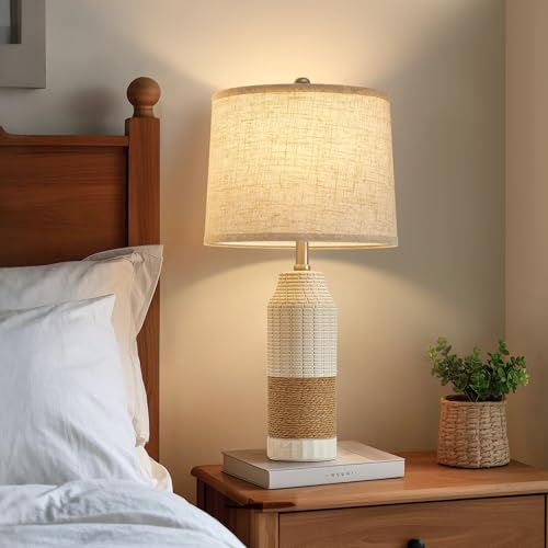 Rattan Table Lamps Set of 2 (2 Count)