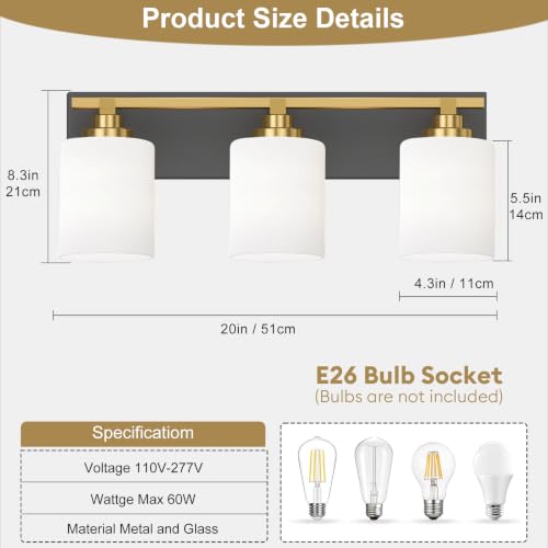 Bathroom Light Fixtures