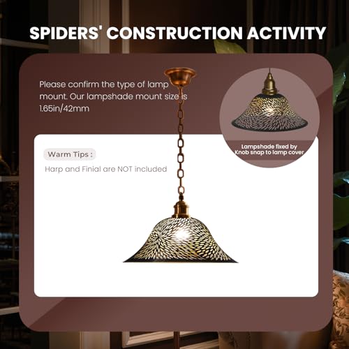 Floor Lamp Shade Replacement for Ceiling Fan Replacement Globes Black Gold