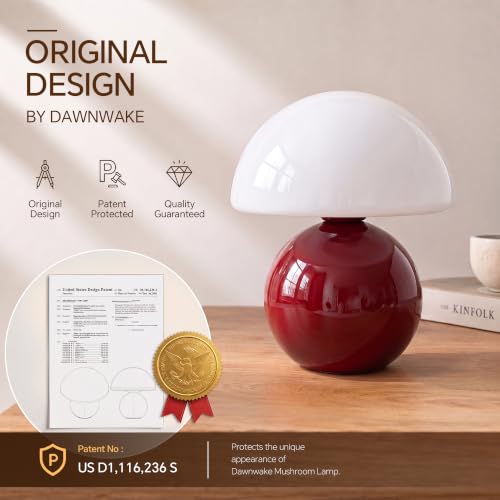 Mushroom Lamp Table Lamp for Bedroom