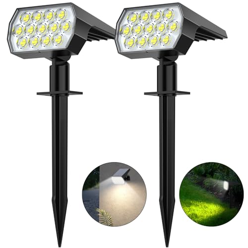 Solar Lights Outdoor (2 Count)