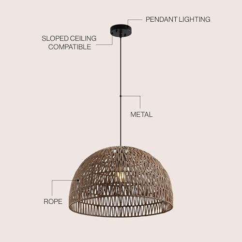 Campana 1 Light Pendant Dome Ceiling Lamp