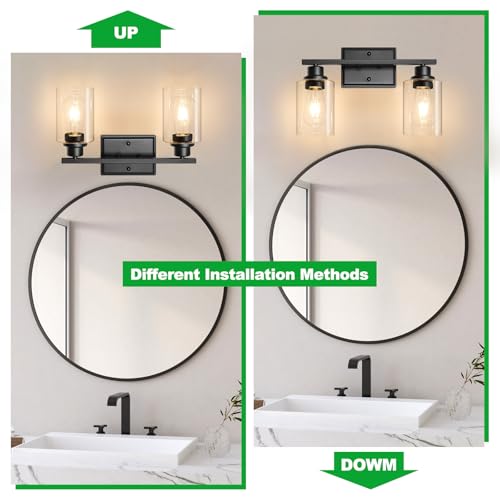2 Light Bathroom Light Fixtures