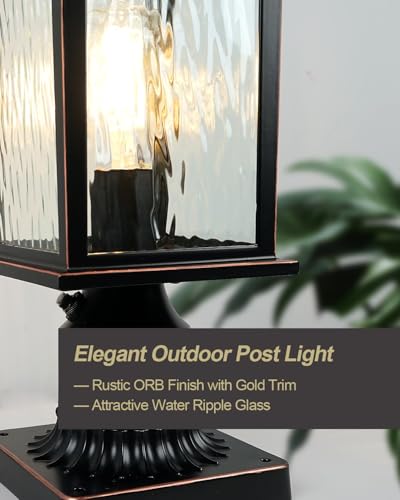 Dusk to Dawn Outdoor Post Light