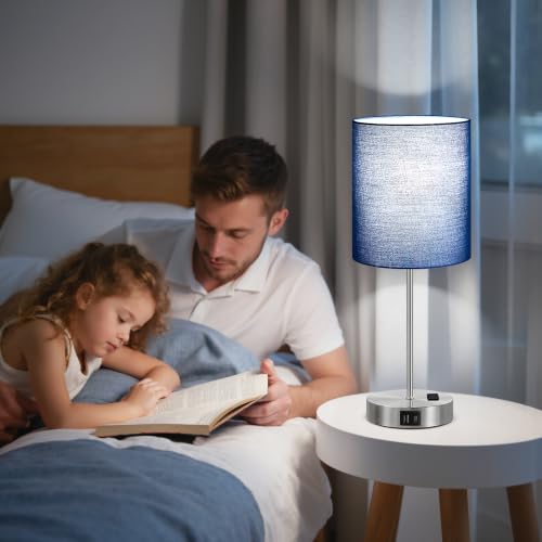Touch Lamps for Bedroom Set of 2 (2 Count)