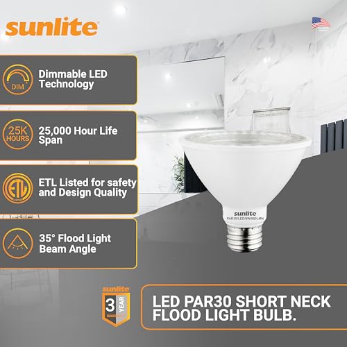 LED PAR30 Short Neck Flood Light Bulb (6 Count)