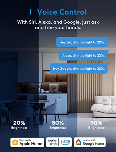 Smart Dimmer Switch Single Pole (2 Count)