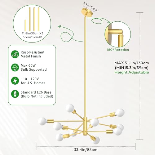 Sputnik Chandelier 10