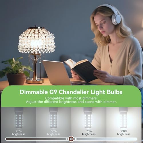 12 Pack Dimmable G9 LED Bulb (12 Count)