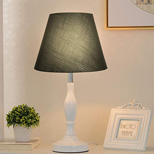 6''Top X 10'' Bottom X 7.5'' High Barrel Black Small Lamp Shade