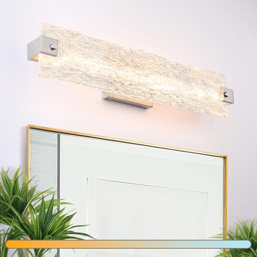 Modern LED Bathroom Vanity Light Fixture Over Mirror