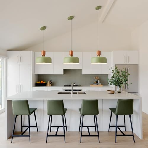 Modern Metal Green Pendant Light