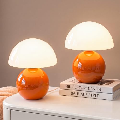 Mushroom Lamp Table Lamps Set of 2 for Bedroom Living Room (2 Count)