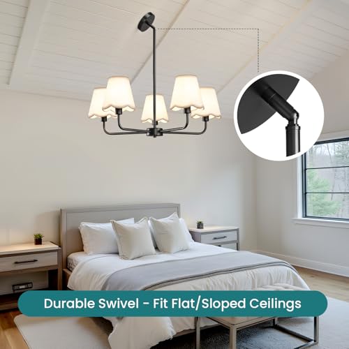 Black Chandelier for Dining Room