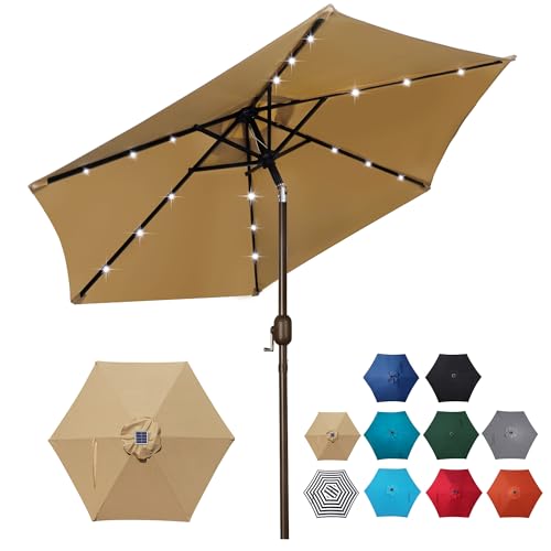 7.5 ft Solar Umbrella