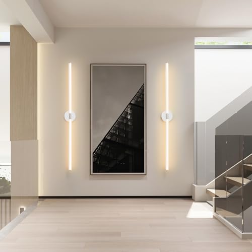 Bathroom Vanity Lights 47" Long LED Vanity Light Bar Chrome