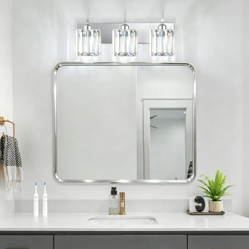 Chrome Vanity Light (Chrome / 3-Light)