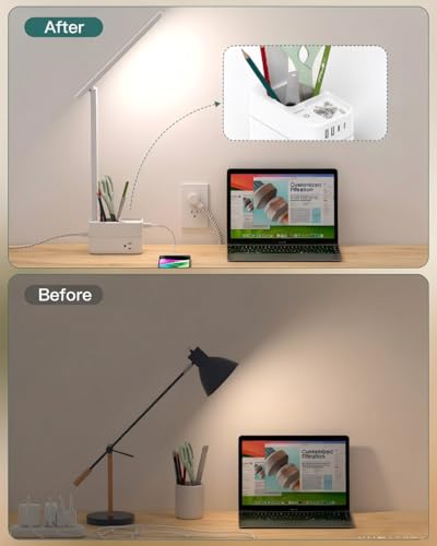 Desk Lamp with Pen Holder