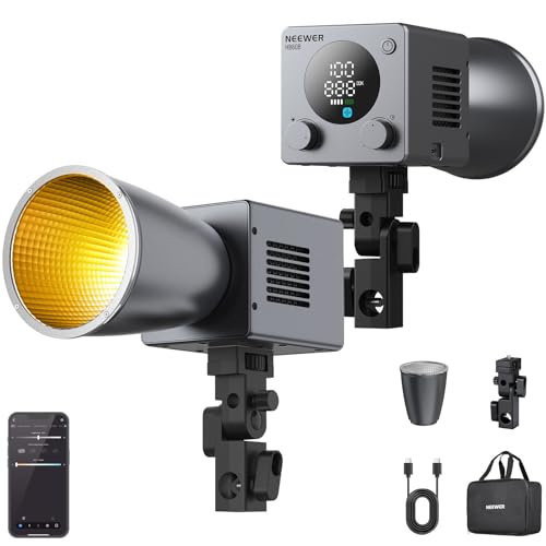 60W Mini LED Video Light with 50Wh Battery