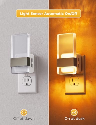 Night Light Amber Night Lights Plug into Wall