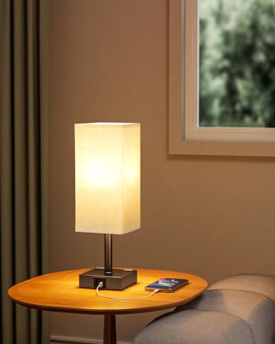 Brown Touch Table Lamp for Bedroom