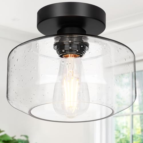 Industrial Semi Flush Mount Ceiling Light