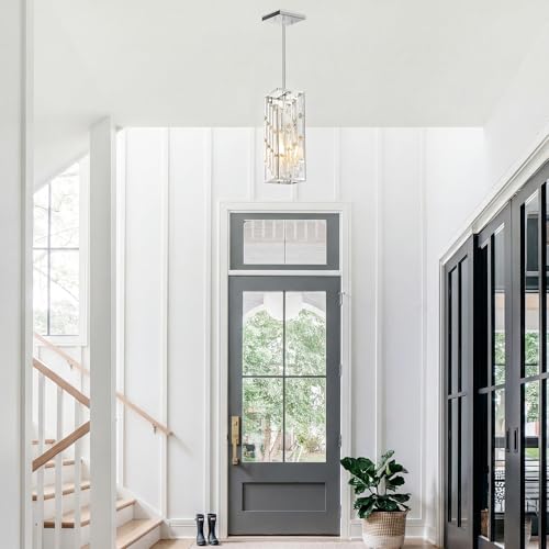 Chrome Pendant Lights Kitchen Island 3 Pack