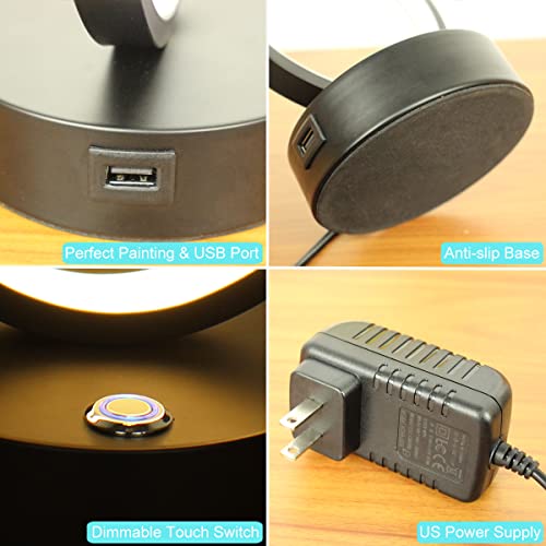 Modern Spiral LED Table Lamp Set of 2 (2 Count)