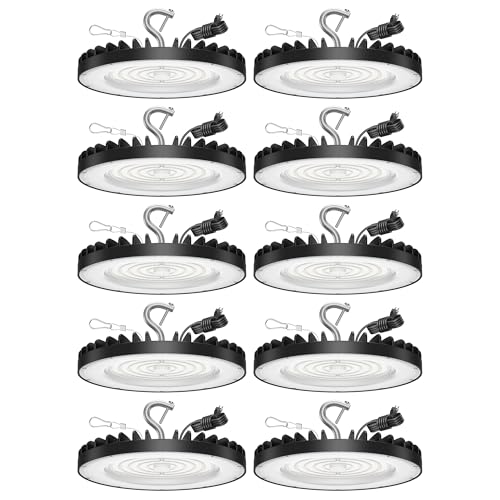 10 Pack UFO High Bay Led Shop Lights 150W (10 Count)