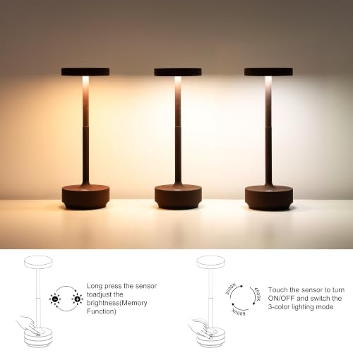 LED Cordless Table Lamp Rechargeable