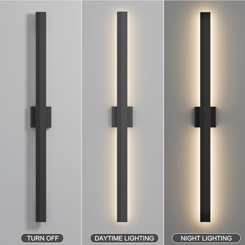 Aluminum 47 in Long Outdoor Wall Light Fixture