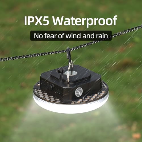 Transparent Portable Rechargeable LED Camping Lights