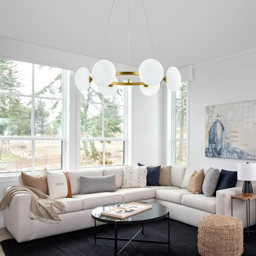 Modern Gold Chandelier